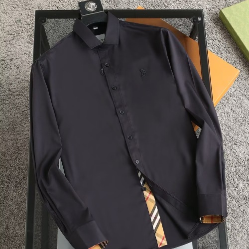 Cheap Burberry Shirts Long Sleeved For Men #1087775 Replica Wholesale [$40.00 USD] [ITEM#1087775] on Replica Burberry Shirts