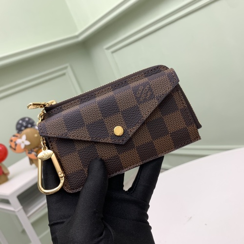 Cheap Louis Vuitton AAA Quality Card Case In Red For Women #1087843 Replica Wholesale [$64.00 USD] [ITEM#1087843] on Replica Louis Vuitton AAA+ Quality Wallets