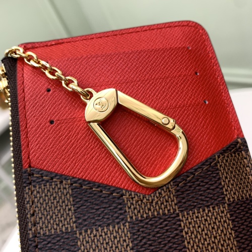 Cheap Louis Vuitton AAA Quality Card Case In Red For Women #1087843 Replica Wholesale [$64.00 USD] [ITEM#1087843] on Replica Louis Vuitton AAA+ Quality Wallets