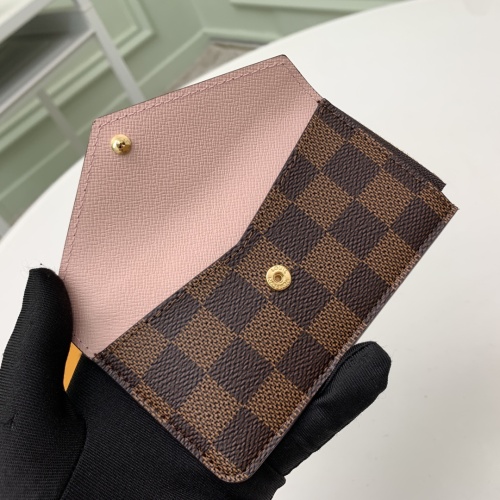 Cheap Louis Vuitton AAA Quality Card Case In Pink For Women #1087844 Replica Wholesale [$64.00 USD] [ITEM#1087844] on Replica Louis Vuitton AAA+ Quality Wallets