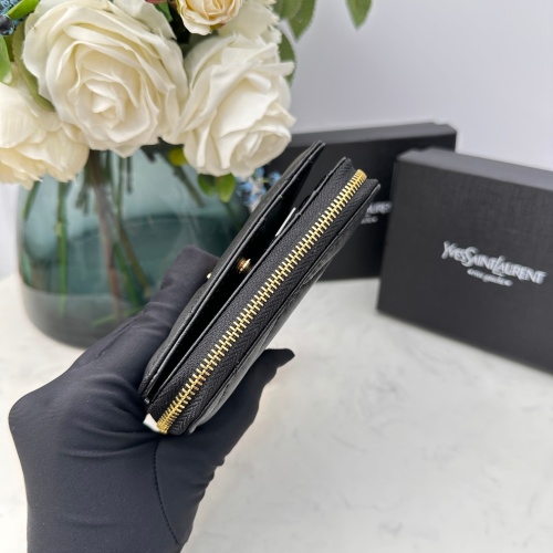 Cheap Yves Saint Laurent AAA Quality Wallets For Women #1087868 Replica Wholesale [$45.00 USD] [ITEM#1087868] on Replica Yves Saint Laurent AAA Wallets