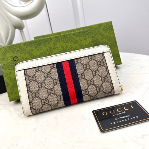 Cheap Gucci AAA Quality Wallets For Unisex #1087876 Replica Wholesale [$42.00 USD] [ITEM#1087876] on Replica Gucci AAA Wallets