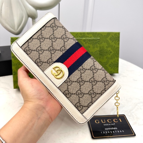 Cheap Gucci AAA Quality Wallets For Unisex #1087876 Replica Wholesale [$42.00 USD] [ITEM#1087876] on Replica Gucci AAA Wallets