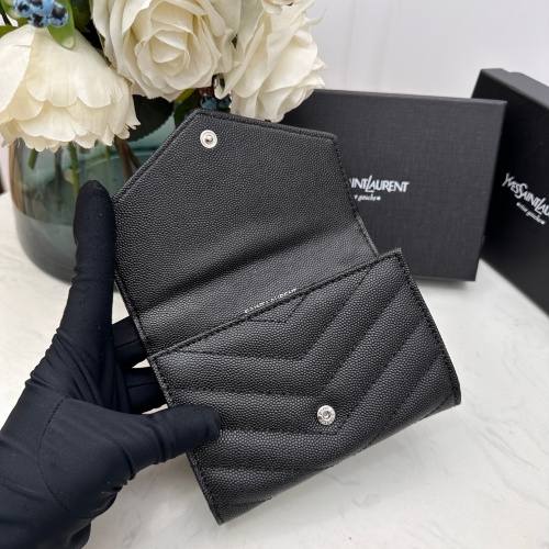 Cheap Yves Saint Laurent AAA Quality Wallets For Women #1087914 Replica Wholesale [$42.00 USD] [ITEM#1087914] on Replica Yves Saint Laurent AAA Wallets