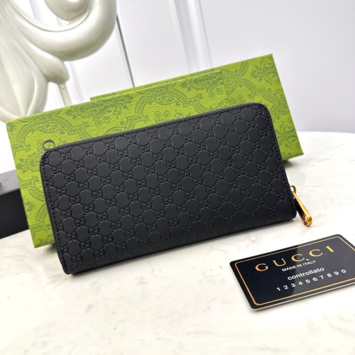 Cheap Gucci AAA Man Wallets #1088061 Replica Wholesale [$42.00 USD] [ITEM#1088061] on Replica Gucci AAA Man Wallets