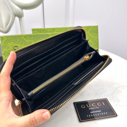 Cheap Gucci AAA Man Wallets #1088061 Replica Wholesale [$42.00 USD] [ITEM#1088061] on Replica Gucci AAA Man Wallets