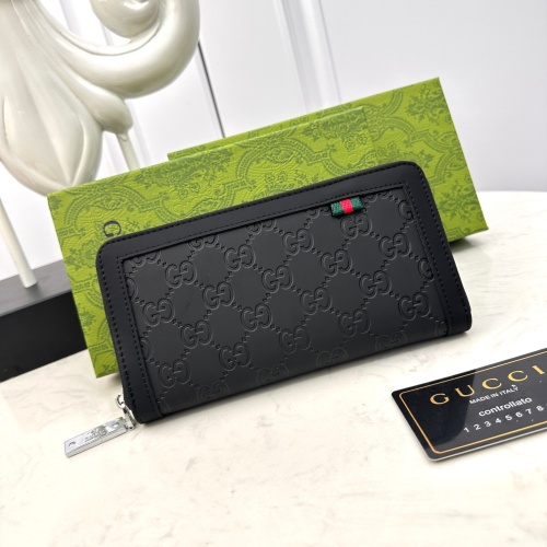 Cheap Gucci AAA Man Wallets #1088074 Replica Wholesale [$42.00 USD] [ITEM#1088074] on Replica Gucci AAA Man Wallets