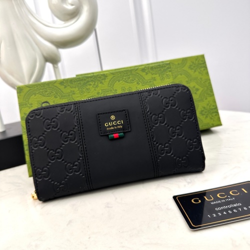 Cheap Gucci AAA Man Wallets #1088075 Replica Wholesale [$42.00 USD] [ITEM#1088075] on Replica Gucci AAA Man Wallets