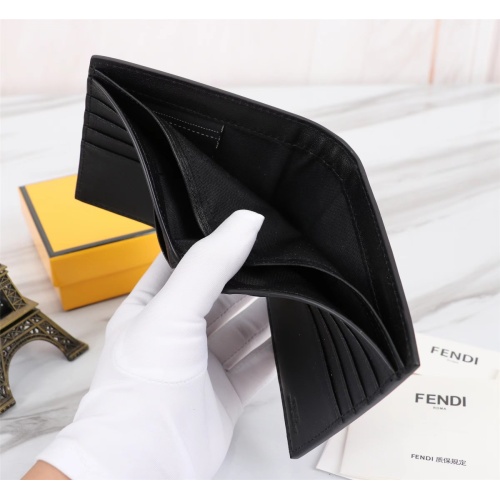 Cheap Fendi AAA Man Wallets #1088360 Replica Wholesale [$68.00 USD] [ITEM#1088360] on Replica Fendi AAA Man Wallets