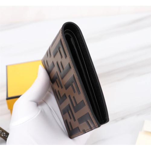 Cheap Fendi AAA Man Wallets #1088361 Replica Wholesale [$68.00 USD] [ITEM#1088361] on Replica Fendi AAA Man Wallets