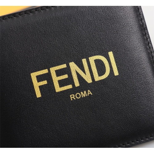 Cheap Fendi AAA Man Wallets #1088363 Replica Wholesale [$68.00 USD] [ITEM#1088363] on Replica Fendi AAA Man Wallets