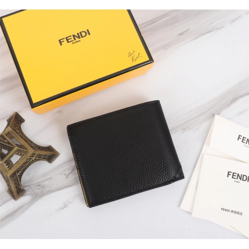 Cheap Fendi AAA Man Wallets #1088365 Replica Wholesale [$68.00 USD] [ITEM#1088365] on Replica Fendi AAA Man Wallets