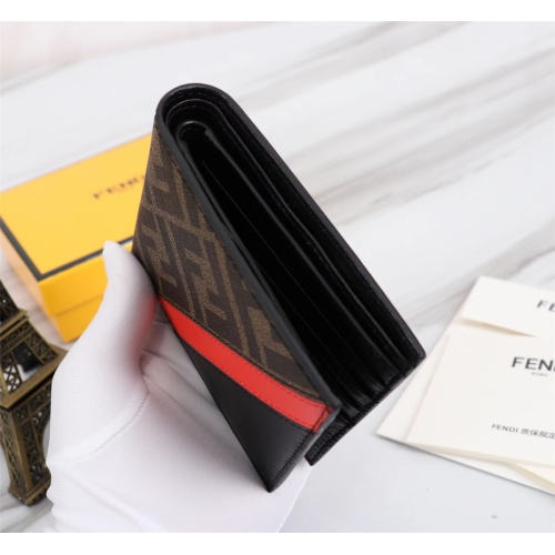 Cheap Fendi AAA Man Wallets #1088378 Replica Wholesale [$68.00 USD] [ITEM#1088378] on Replica Fendi AAA Man Wallets