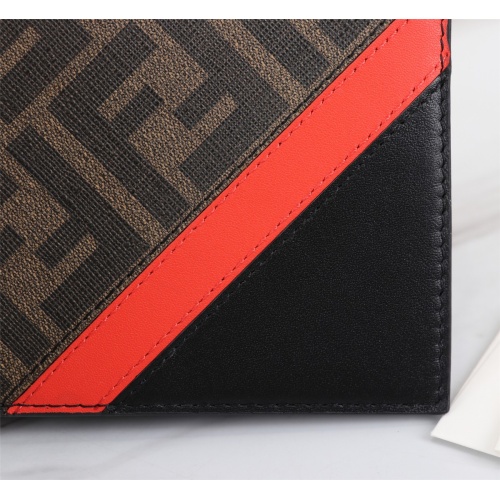 Cheap Fendi AAA Man Wallets #1088378 Replica Wholesale [$68.00 USD] [ITEM#1088378] on Replica Fendi AAA Man Wallets