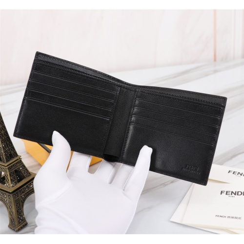 Cheap Fendi AAA Man Wallets #1088378 Replica Wholesale [$68.00 USD] [ITEM#1088378] on Replica Fendi AAA Man Wallets