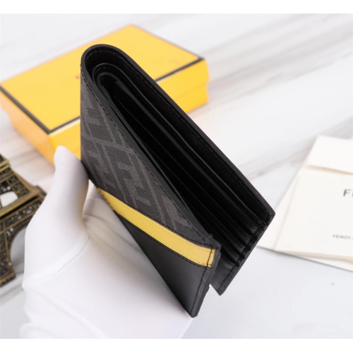 Cheap Fendi AAA Man Wallets #1088379 Replica Wholesale [$68.00 USD] [ITEM#1088379] on Replica Fendi AAA Man Wallets