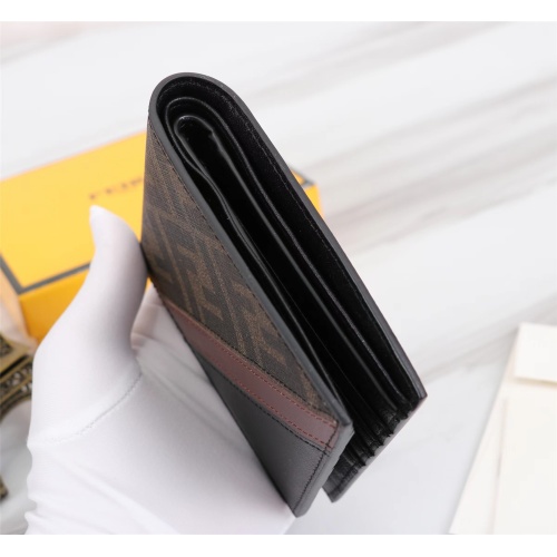 Cheap Fendi AAA Man Wallets #1088380 Replica Wholesale [$68.00 USD] [ITEM#1088380] on Replica Fendi AAA Man Wallets