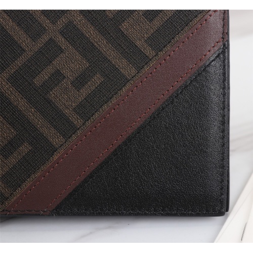 Cheap Fendi AAA Man Wallets #1088380 Replica Wholesale [$68.00 USD] [ITEM#1088380] on Replica Fendi AAA Man Wallets