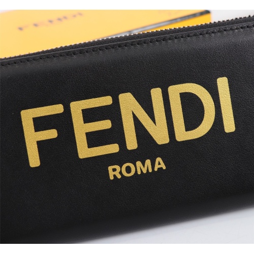 Cheap Fendi AAA Man Wallets #1088388 Replica Wholesale [$72.00 USD] [ITEM#1088388] on Replica Fendi AAA Man Wallets