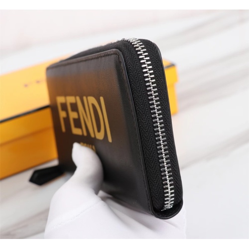 Cheap Fendi AAA Man Wallets #1088388 Replica Wholesale [$72.00 USD] [ITEM#1088388] on Replica Fendi AAA Man Wallets