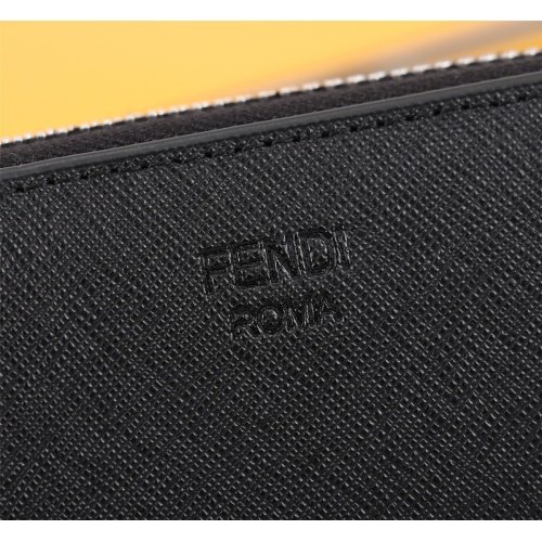 Cheap Fendi AAA Man Wallets #1088399 Replica Wholesale [$72.00 USD] [ITEM#1088399] on Replica Fendi AAA Man Wallets