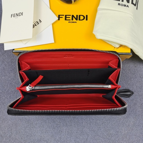 Cheap Fendi AAA Man Wallets #1088403 Replica Wholesale [$72.00 USD] [ITEM#1088403] on Replica Fendi AAA Man Wallets