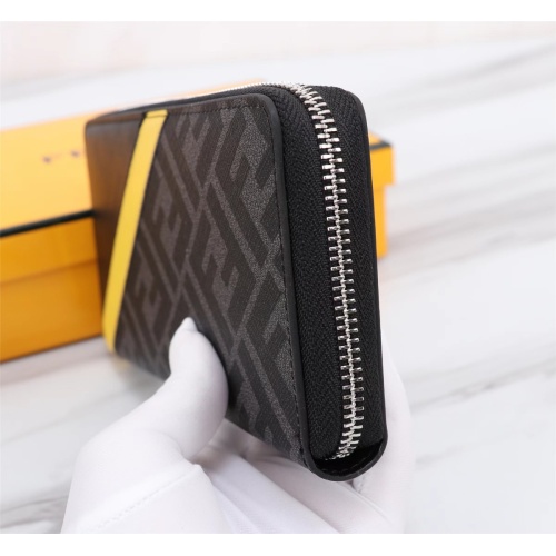 Cheap Fendi AAA Man Wallets #1088406 Replica Wholesale [$72.00 USD] [ITEM#1088406] on Replica Fendi AAA Man Wallets