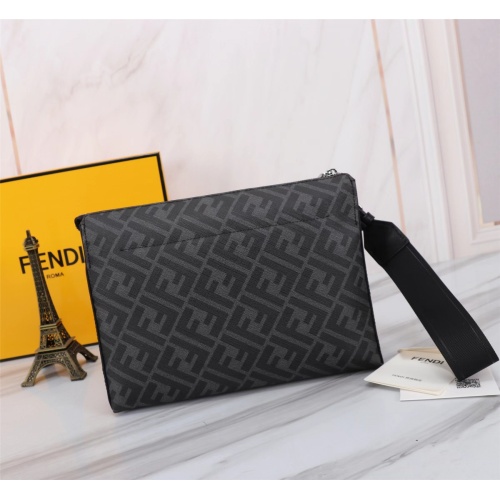 Cheap Fendi AAA Man Wallets #1088412 Replica Wholesale [$88.00 USD] [ITEM#1088412] on Replica Fendi AAA Man Wallets