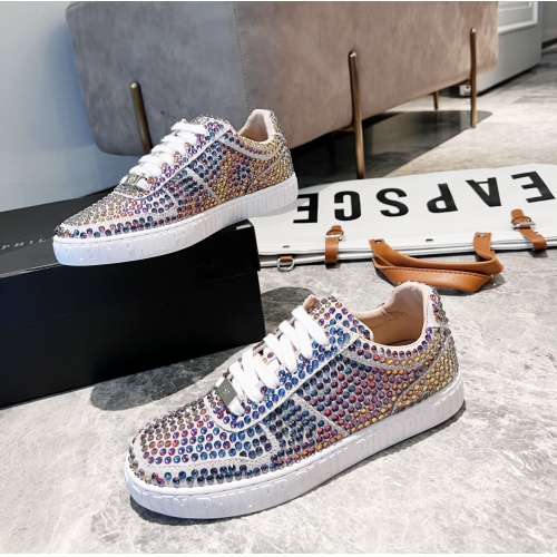 Cheap Philipp Plein Casual Shoes For Men #1088981 Replica Wholesale [$102.00 USD] [ITEM#1088981] on Replica Philipp Plein PP Casual Shoes