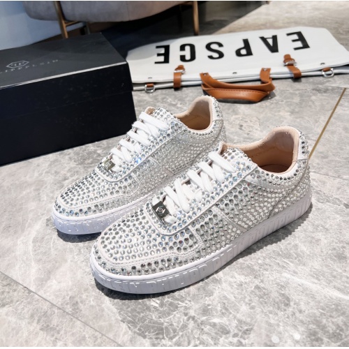 Cheap Philipp Plein Casual Shoes For Men #1088983 Replica Wholesale [$102.00 USD] [ITEM#1088983] on Replica Philipp Plein PP Casual Shoes