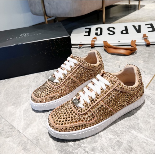 Cheap Philipp Plein Casual Shoes For Men #1088985 Replica Wholesale [$102.00 USD] [ITEM#1088985] on Replica Philipp Plein PP Casual Shoes