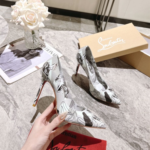 Cheap Christian Louboutin High-heeled shoes For Women #1090145 Replica Wholesale [$98.00 USD] [ITEM#1090145] on Replica Christian Louboutin High-heeled shoes