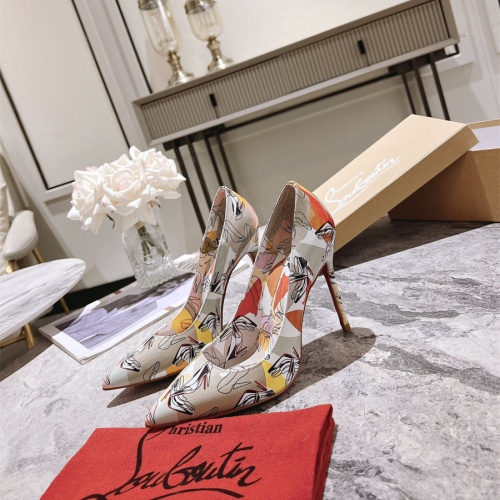 Cheap Christian Louboutin High-heeled shoes For Women #1090146 Replica Wholesale [$98.00 USD] [ITEM#1090146] on Replica Christian Louboutin High-heeled shoes