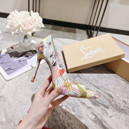 Cheap Christian Louboutin High-heeled shoes For Women #1090146 Replica Wholesale [$98.00 USD] [ITEM#1090146] on Replica Christian Louboutin High-heeled shoes