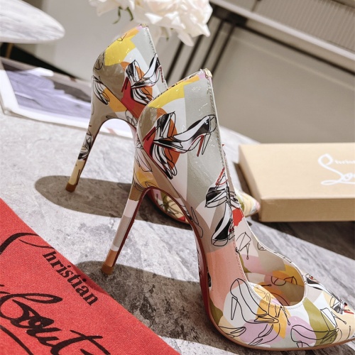 Cheap Christian Louboutin High-heeled shoes For Women #1090146 Replica Wholesale [$98.00 USD] [ITEM#1090146] on Replica Christian Louboutin High-heeled shoes
