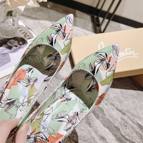 Cheap Christian Louboutin High-heeled shoes For Women #1090149 Replica Wholesale [$98.00 USD] [ITEM#1090149] on Replica Christian Louboutin High-heeled shoes