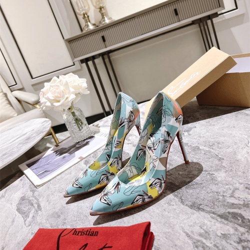 Cheap Christian Louboutin High-heeled shoes For Women #1090150 Replica Wholesale [$98.00 USD] [ITEM#1090150] on Replica Christian Louboutin High-heeled shoes