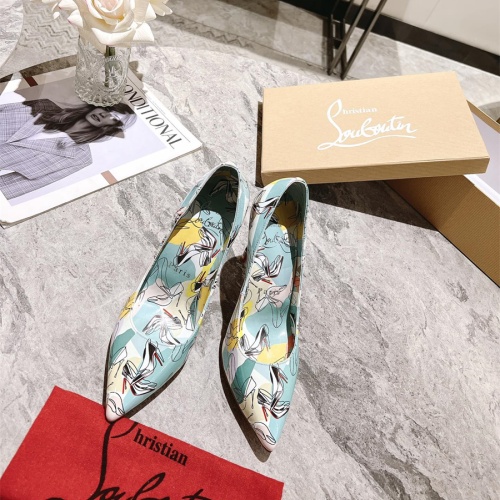 Cheap Christian Louboutin High-heeled shoes For Women #1090150 Replica Wholesale [$98.00 USD] [ITEM#1090150] on Replica Christian Louboutin High-heeled shoes