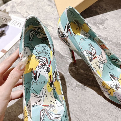 Cheap Christian Louboutin High-heeled shoes For Women #1090150 Replica Wholesale [$98.00 USD] [ITEM#1090150] on Replica Christian Louboutin High-heeled shoes