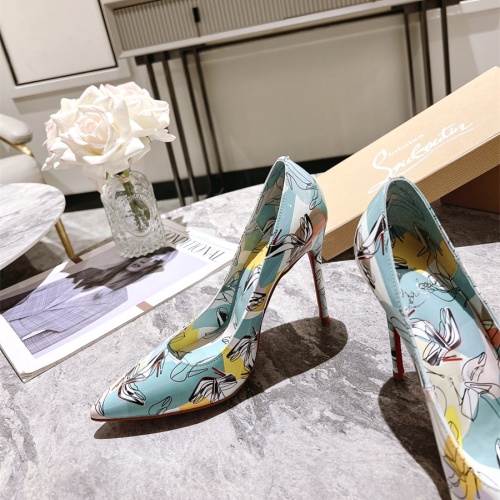 Cheap Christian Louboutin High-heeled shoes For Women #1090150 Replica Wholesale [$98.00 USD] [ITEM#1090150] on Replica Christian Louboutin High-heeled shoes