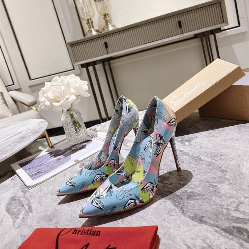 Cheap Christian Louboutin High-heeled shoes For Women #1090151 Replica Wholesale [$98.00 USD] [ITEM#1090151] on Replica Christian Louboutin High-heeled shoes