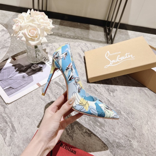 Cheap Christian Louboutin High-heeled shoes For Women #1090152 Replica Wholesale [$98.00 USD] [ITEM#1090152] on Replica Christian Louboutin High-heeled shoes