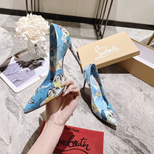 Cheap Christian Louboutin High-heeled shoes For Women #1090152 Replica Wholesale [$98.00 USD] [ITEM#1090152] on Replica Christian Louboutin High-heeled shoes
