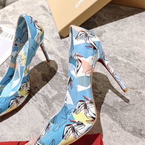 Cheap Christian Louboutin High-heeled shoes For Women #1090152 Replica Wholesale [$98.00 USD] [ITEM#1090152] on Replica Christian Louboutin High-heeled shoes