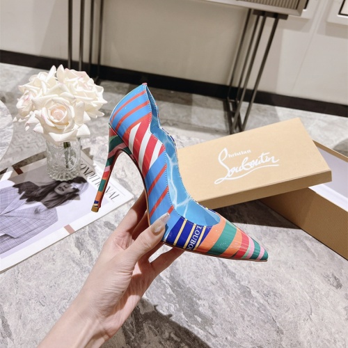 Cheap Christian Louboutin High-heeled shoes For Women #1090163 Replica Wholesale [$98.00 USD] [ITEM#1090163] on Replica Christian Louboutin High-heeled shoes