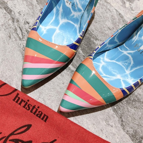 Cheap Christian Louboutin High-heeled shoes For Women #1090163 Replica Wholesale [$98.00 USD] [ITEM#1090163] on Replica Christian Louboutin High-heeled shoes