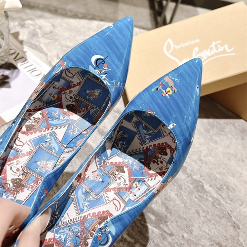 Cheap Christian Louboutin High-heeled shoes For Women #1090164 Replica Wholesale [$98.00 USD] [ITEM#1090164] on Replica Christian Louboutin High-heeled shoes