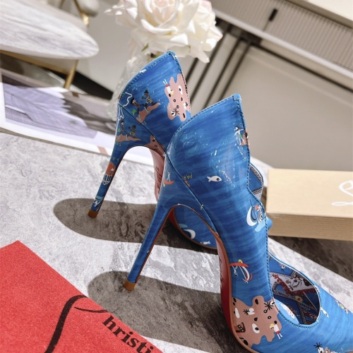 Cheap Christian Louboutin High-heeled shoes For Women #1090164 Replica Wholesale [$98.00 USD] [ITEM#1090164] on Replica Christian Louboutin High-heeled shoes