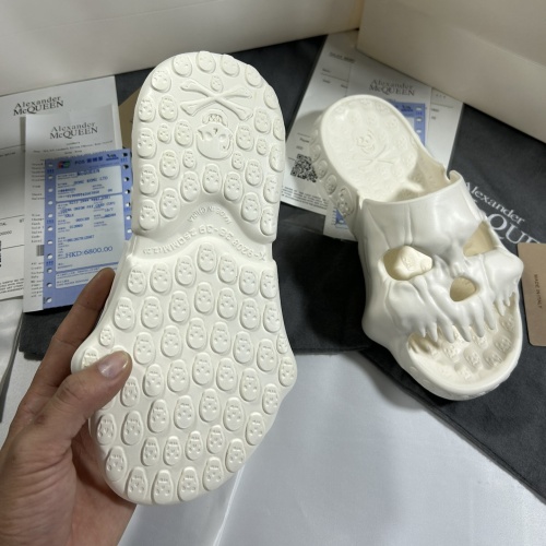 Cheap Alexander McQueen Slippers For Women #1090192 Replica Wholesale [$60.00 USD] [ITEM#1090192] on Replica Alexander McQueen Slippers