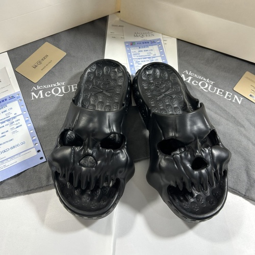 Cheap Alexander McQueen Slippers For Men #1090195 Replica Wholesale [$60.00 USD] [ITEM#1090195] on Replica Alexander McQueen Slippers